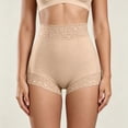thumbnail image 4 of Njagoc3 Shapewear Panties for Women High Waisted Lace Trim Tummy Control Full Coverage Briefs, 4 of 5