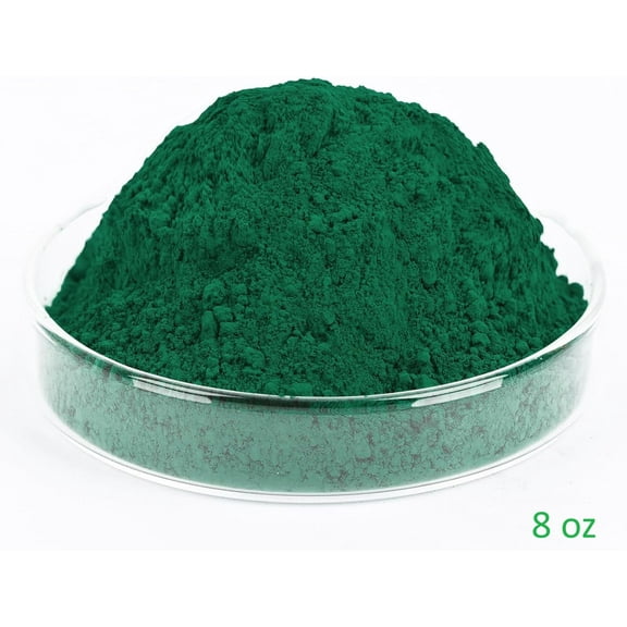 Green 8 oz Art Color Iron Oxide Pigment Paint Dye Concrete Cement Tile Mortar Grout Brick Plaster Candle DIY