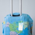 thumbnail image 4 of 10Pcs Luggage Tags PVC Holders Clear Luggage Tag Bag Sleeve Protector with Hanging Strap, 4 of 4
