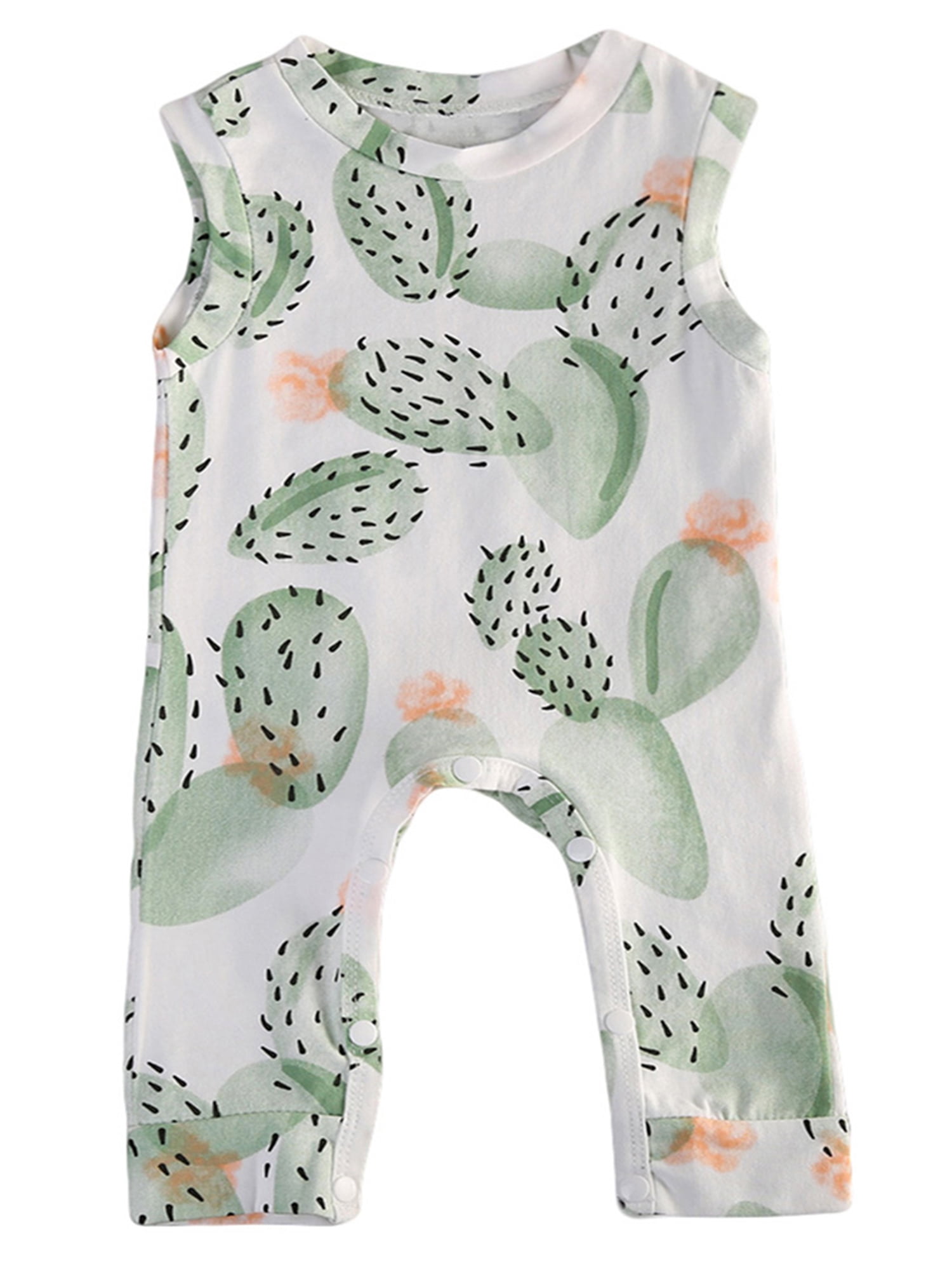 cactus romper baby