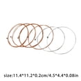 thumbnail image 4 of Greeniant Cuerdas de guitarra popular de 12 piezas, cuerda de revestimiento de plata A103, piezas de repuesto de alambre de acero, acordes, Accesorios para instrumentos musicales, 4 of 6