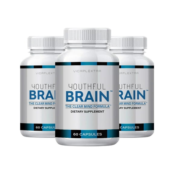 (3 Pack) Youthful Brain - Youthful Brain Advanced Capsules