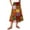 Multicolor, variant on Plaid Printed Skirts for Women Elastic Waist Drawstring Casual Summer Frocks Sky Blue M