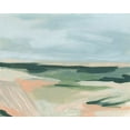 thumbnail image 2 of Vess, June Erica 24x20 Black Ornate Wood Framed with Double Matting Museum Art Print Titled - Pastel Plains II, 2 of 4