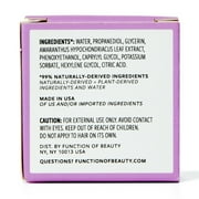 Function of Beauty Shine #HairGoal Booster with Amaranth Leaf Extract, 0.2 fl oz, 2 Pack