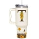 thumbnail image 1 of Vaso SUFAVN con diseño de girasoles con monograma, 1,2 L, para mujer, 1 of 7