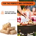 thumbnail image 4 of Zorestar Fire Starters XXL 400 pc - Eco firelighters for Indoor and Outdoor Use, Compatible with Solo Stove, Green Egg and Other Grills and BBQs - Box of Waterproof Firestarters, 4 of 7