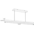 thumbnail image 6 of Progress Lighting, Planck Collection, 1-Light LED Pendant, Brushed Nickel, Polycarbonate Shade, 6 of 6