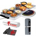 thumbnail image 1 of Lalush'e Electric Food Warming Mat, XXL 36x15" - Portable Food Warmer for Parties, Hosting & Buffet Serving Foldable Graphene Heating Tray with 7 Tem, 1 of 7