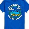 thumbnail image 3 of Sesame Street - Cookies Always The Right Answer - Toddler and Youth Short Sleeve Graphic T-Shirt, 3 of 5