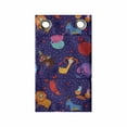 thumbnail image 1 of Animals Hanging Pocket Organizer, Zodiac Signs Taurus Carb Leon Pisces Fish Magic Themed Fantasy Elements, Printed Polyester Storage Bag with Pockets, 9" x 27", Multicolor, 1 of 2