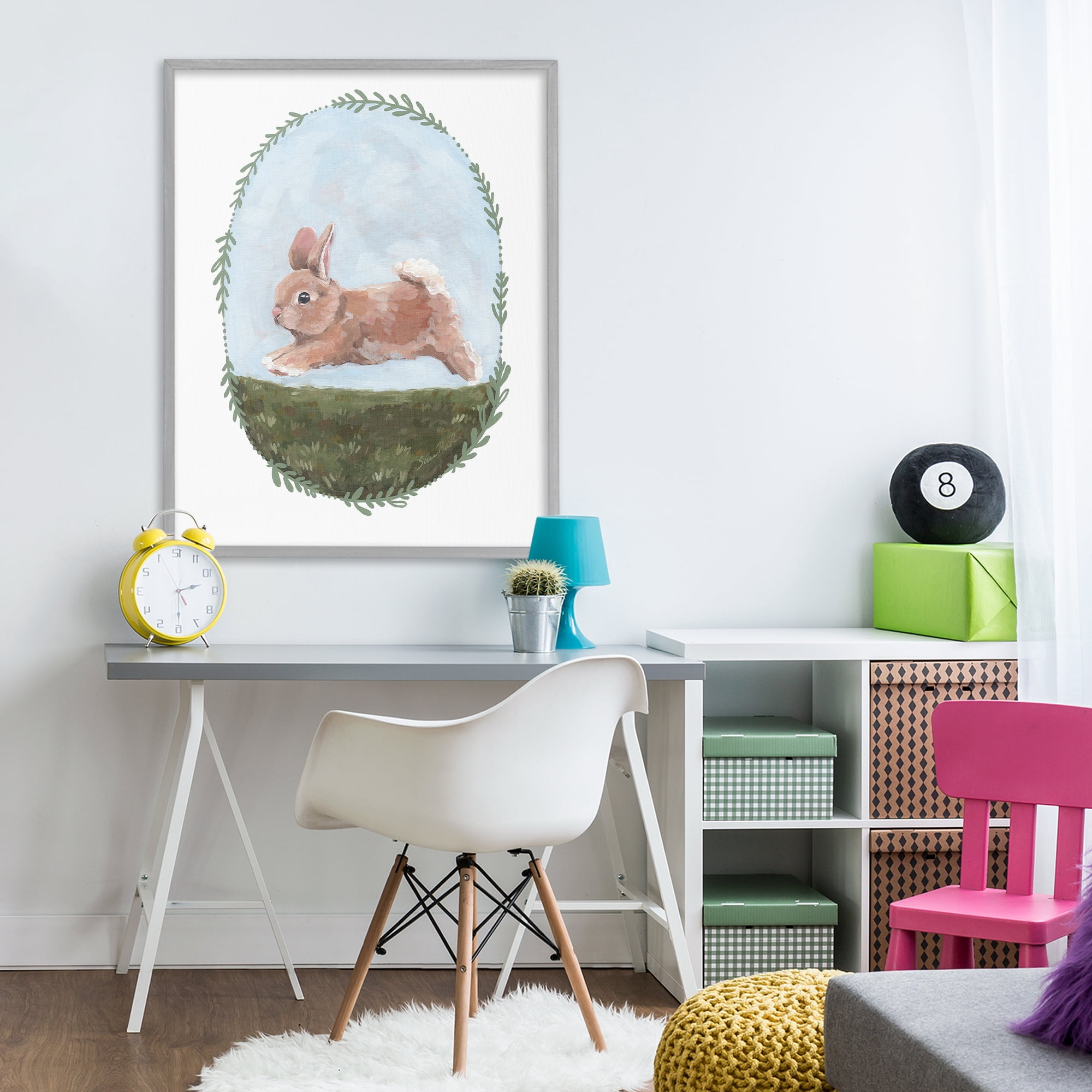 Stupell Industries The Goodness of Spring Gray Framed Giclee Art, design by Sara Baker