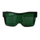 thumbnail image 2 of Control De Aplicación De Anteojos LED Bluetooth Para Raves Fun Flashing Display Text Green Sunnimix cosplay anime bluetooth, 2 of 8
