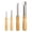 Beige, variant on Straw Hole Punch Set for Beverage Lids Ideal Use in Lemonade Stands Home and Commercial Drink Preparation 4PCS