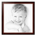 thumbnail image 2 of ArtToFrames 24" x 24" Matte Mahogany with Gold Accent Diploma Picture Frame, 24x24 inch Brown Wood Poster Frame (WOM-5109),  Pack, 2 of 7