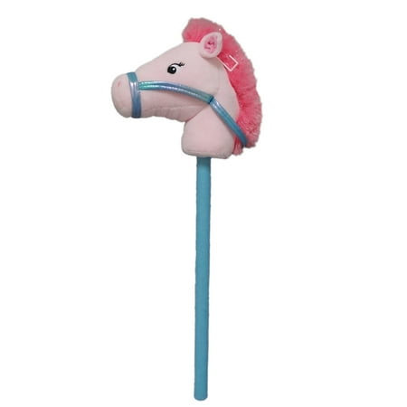 Spark.Create.Imagine Spark Plush Pink Stick Pony for 3 Years and Up