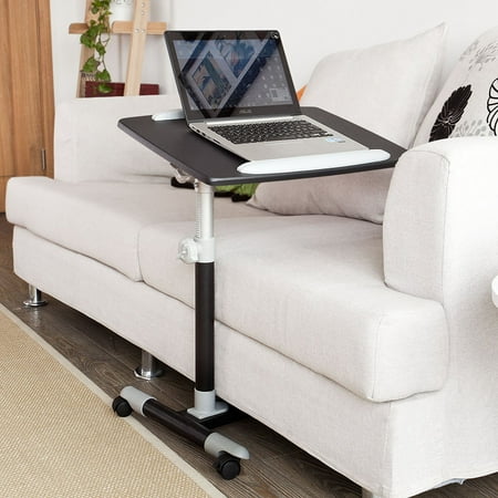 SoBuy Nursing Home Auto-Touch Overbed Table, Bed Table ...