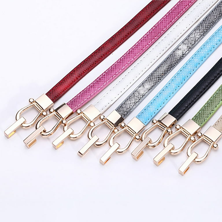 Ceinture Femme Fine Taille élastique – Boucle Métal, Taille Unique, Neuve