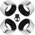 thumbnail image 1 of 4PCS Wine Drip Ring, Wine Drip Collars Stainless Steel Wine Collar Drip Ring Simple Wine Bottle Drip Collar with Velvet Felts Clever Dripper Guard Holder Tools Bar Kitchen Gadgets Wine Accessories, 1 of 6