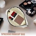 thumbnail image 5 of Unique Bargains 1Pc Large Durable Storage Gift Organizer Makeup Bag for Toiletry Beige, 5 of 7