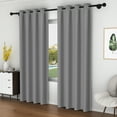 thumbnail image 6 of Lfeey Grey Blackout Curtains, 42x72 inch, Set of 2 Panels, Room Darkening Curtains for Bedroom, 6 of 6
