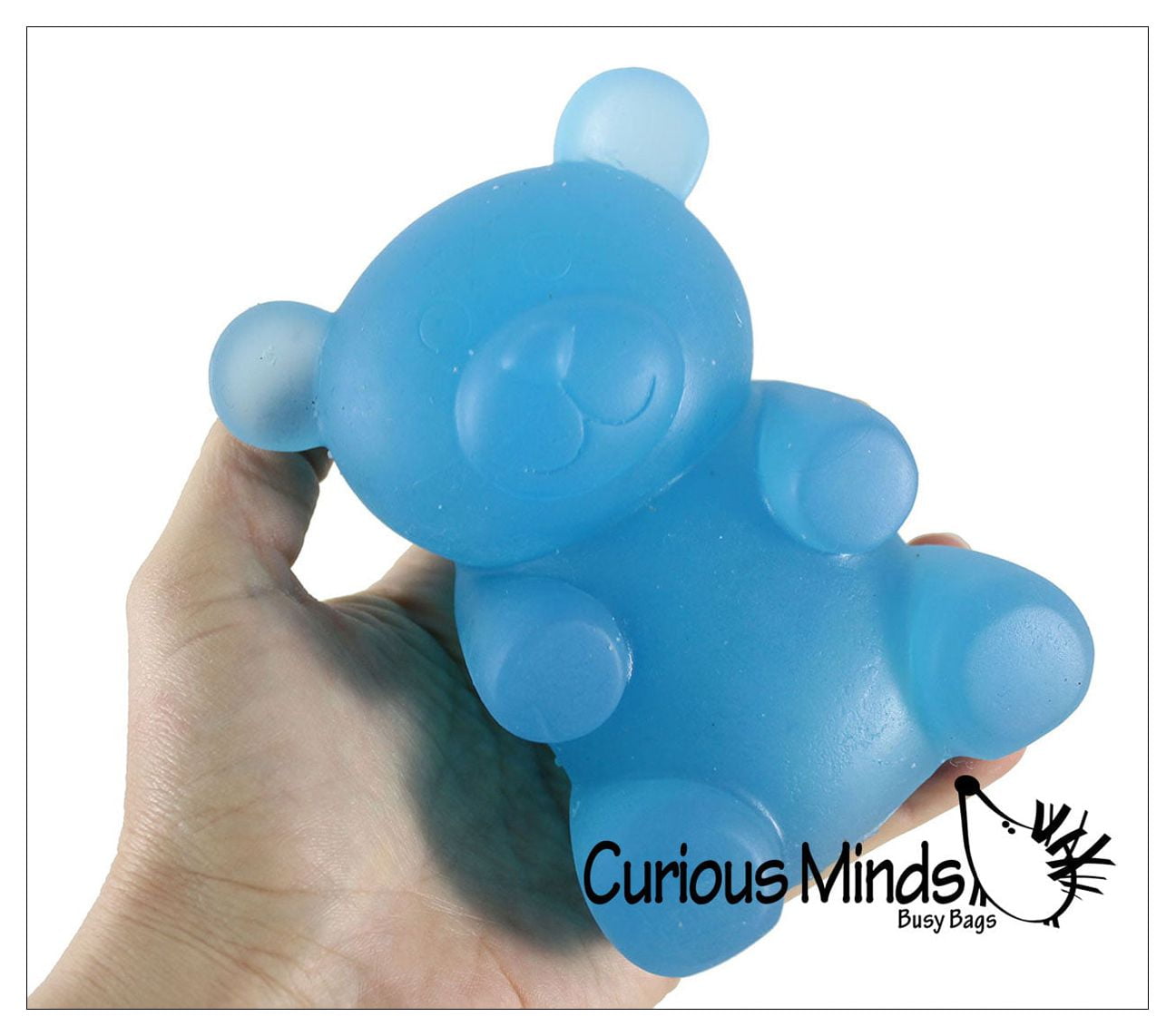 IBloom Gummy Bear Squishy Toy - Blue