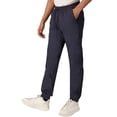 thumbnail image 2 of (2 pack) WHITEDUCK Sweatpants for Men - Relaxed Fit Cotton Drawstring Cargo Joggers for Men with Pockets for Workout Running Training (XXLarge- Navy), 2 of 7