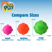 Hartz Dura Play Small Ball Dog Toy with Bacon Scent and Squeaker, 3 Pack