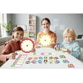 thumbnail image 5 of WaaHome 38PCS Telling Time Teaching Clock for Kids Student Learning Time Clock Practice Cutout Learning to Tell Time Telling Time for Elementary Preschool Classroom Supplies Teacher Back to School, 5 of 7