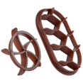 thumbnail image 2 of Bread Dough Press Mold Set Bread Cutters Baking Bread Rolls Mold Plastic Pastry Cutters Kaiser Stamp, 2 of 4