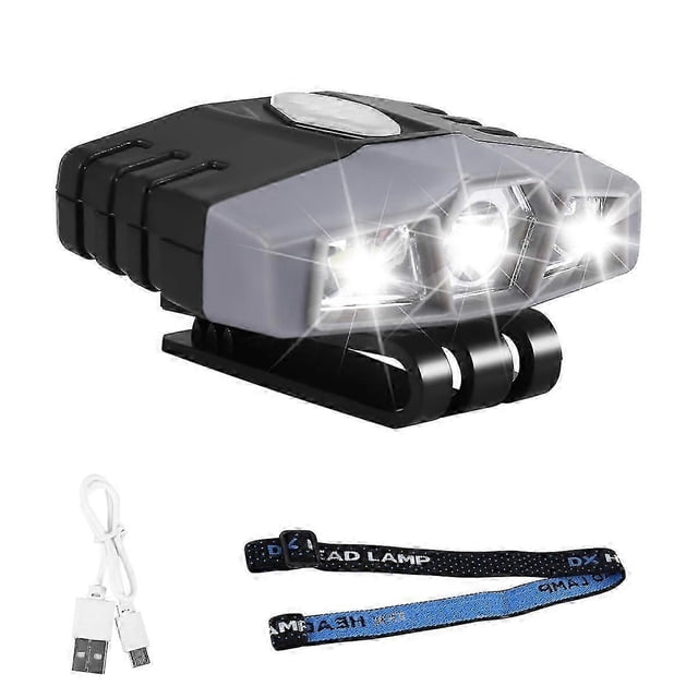 Ultra Bright Hands-Free Led Clip On Hat Light - Rechargeable 150 Lumens Spotlight Waterproof Cap Li