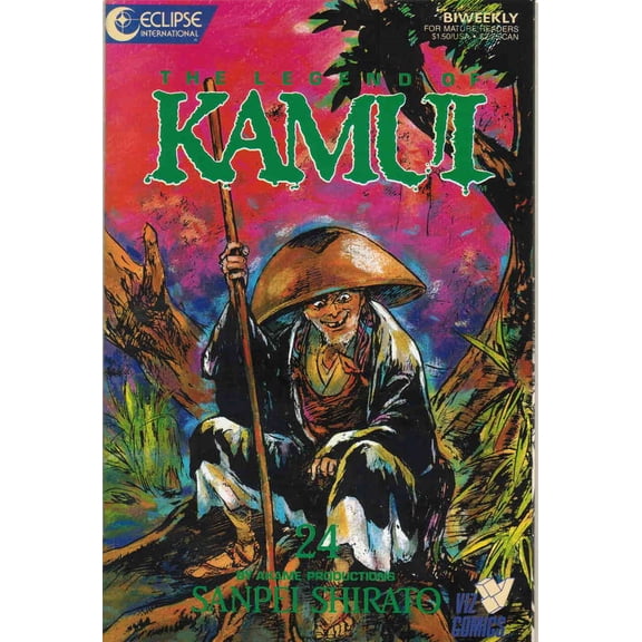 Legend of Kamui, The #24 VF ; Eclipse Comic Book