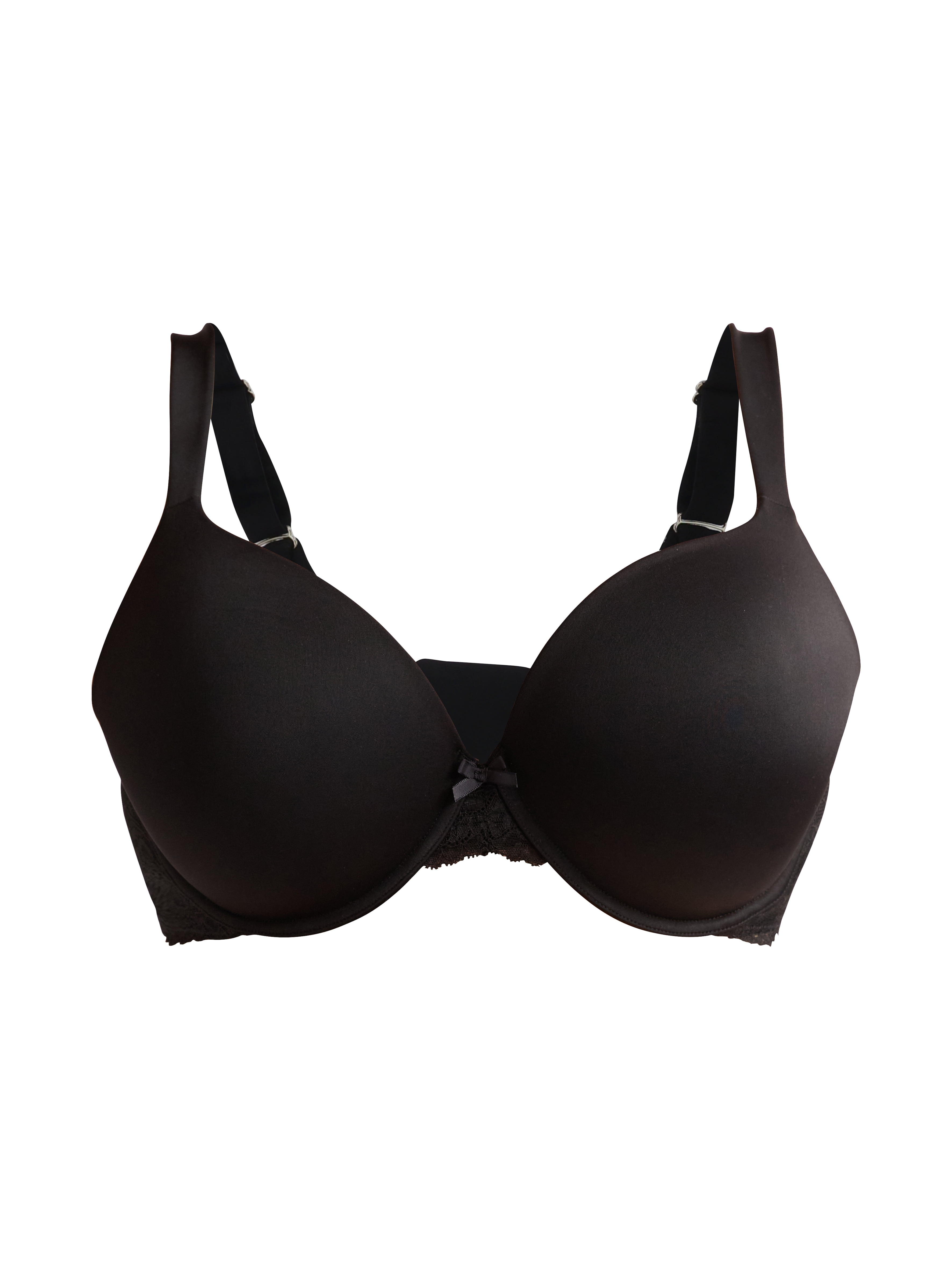 Joyspun Women's & Women's Plus Lace Wing T-Shirt Bra, Sizes 38DD-46DDD