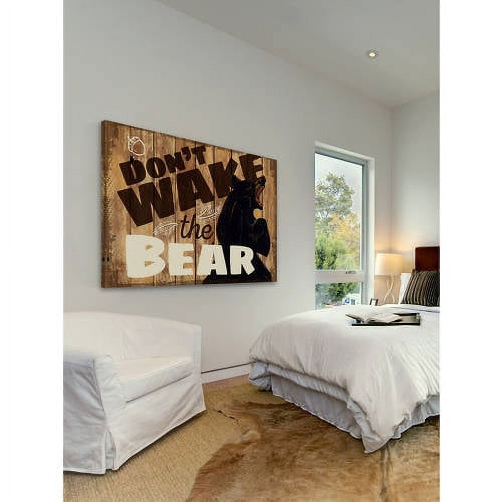 Marmont Hill "Dont Wake 2" Painting Print on Wrapped Canvas