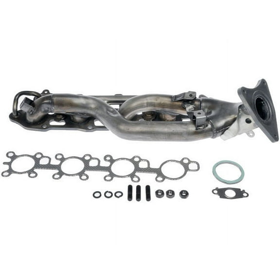 Left Driver Side Exhaust Manifold - Compatible with 2007 - 2020 Toyota Tundra 5.7L V8 2008 2009 2010 2011 2012 2013 2014 2015 2016 2017 2018 2019