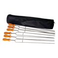 thumbnail image 3 of koolsoo 6Pcs Roasting Forks BBQ Skewers Barbecue Forks BBQ Meat Fork Campfire Fork for, 3 of 8