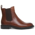 thumbnail image 2 of Vagabond Amina Women's Low Heel Leather Chelsea Boots In Cognac Size 11, 2 of 6