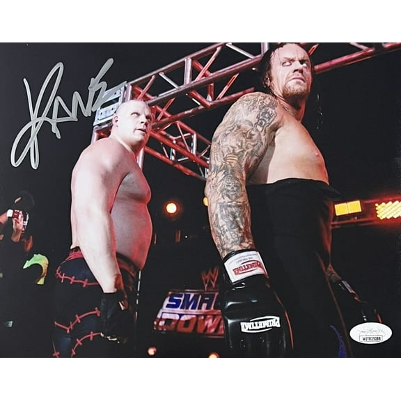 KANE Signed Autographed 8x10 Photo JSA Authentic WWE 8