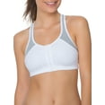 thumbnail image 3 of Fruit of the Loom Women's Front Close Racerback Sport Bra, Style FT390, 2-Pack, 3 of 6