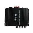 thumbnail image 2 of S-188 Mini amplificador de potencia de audio Amplificador digital Bluetooth de 2.1 canales 40W * 2 + Abanopi  Amplificador de poder, 2 of 7