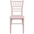 thumbnail image 5 of Emma + Oliver Child’s All Occasion Pink Resin Chiavari Chair for Home or Home Based Rental Business, 5 of 10