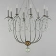 thumbnail image 2 of 20488GN Maxim Lighting Formosa - 8 Light Chandelier-43 Inches Tall and 32 Inches Wide-Golden Noir Finish    -Traditional Installation, 2 of 4