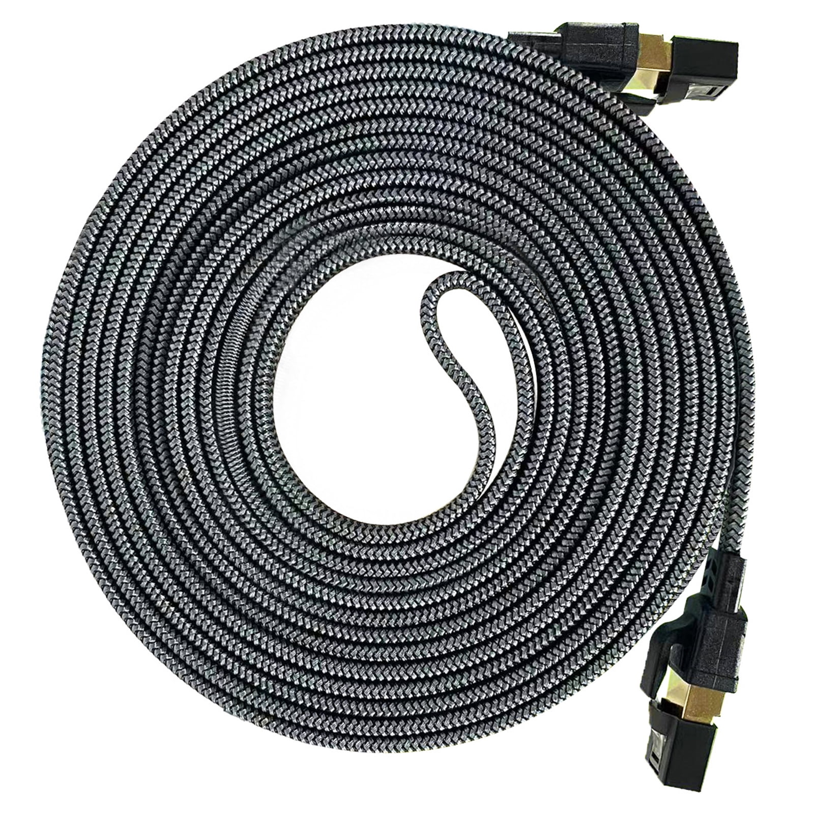 Flat CAT8 Ethernet Cable for Fast Speed 40Gbps Data Transfer and Stable Connection Cord 1-20m Optional