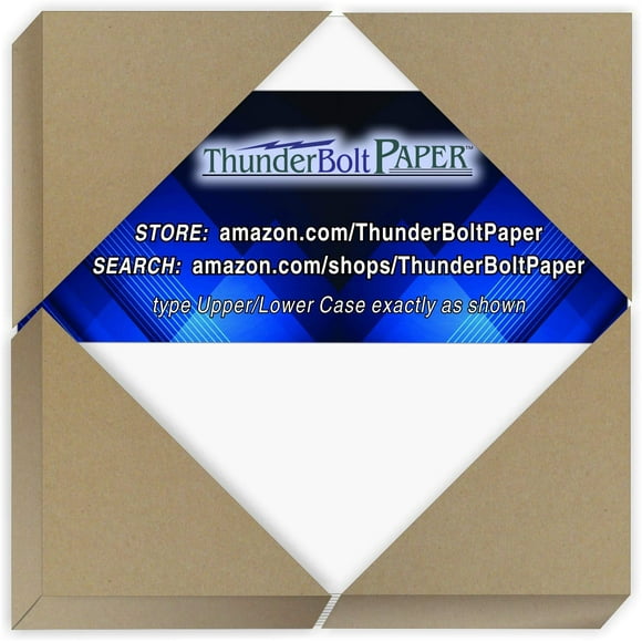 350 Bright White Smooth 80# Card Paper Sheets - 4" X 4" (4X4 Inches) Small Square Card Size - 80 lb/Pound Cover Weight - Quality Stock - Print Consistency - Smooth Finish