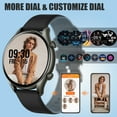 thumbnail image 6 of EIGIIS Smart Watch for Women Men with Call Receive/Dial 1.32 inch HD Full Touch Screen Fitness Tracker, 6 of 10