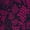 DAISY DOODLES VIOLET MAGENTA, variant on Terra & Sky Women's Plus Capri Legging, Sizes 0X-5X