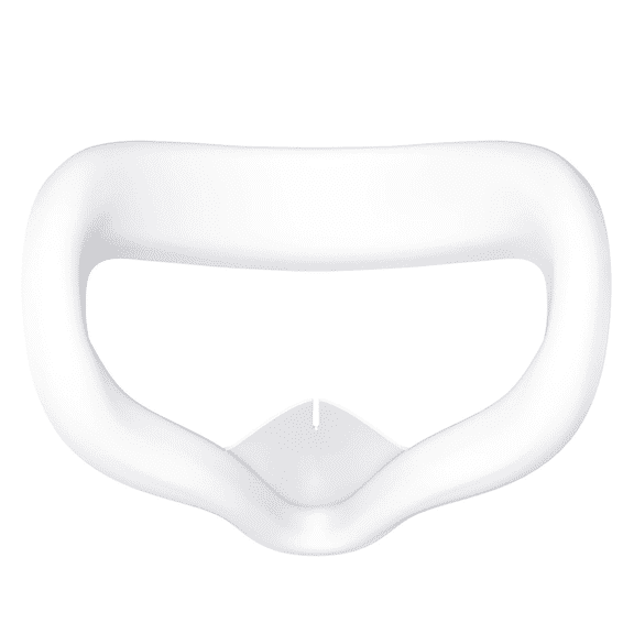 For Silicone Face Cover Compatible with Meta Quest 2 Skin Friendly Anti Sweat VR Face Pad Ventilation Lightproof Design