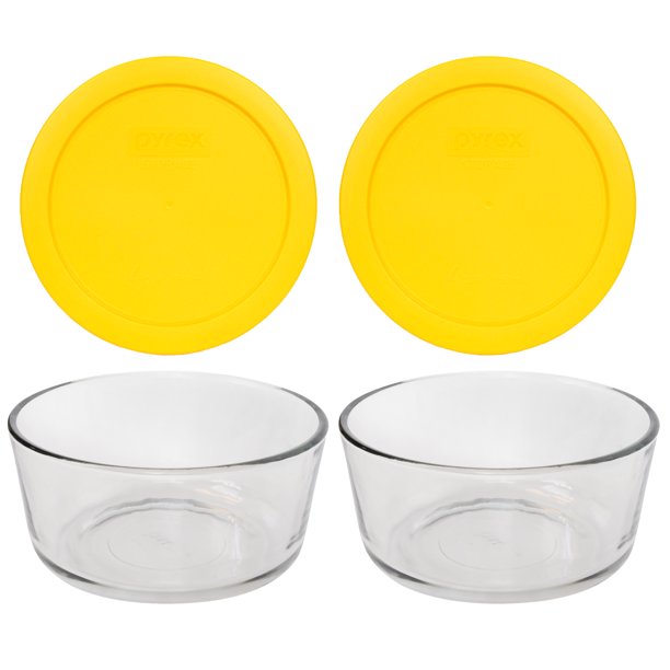 Plastic Yellow Bowls