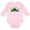 AD-Pink, variant on Inktastic My 1st St. Patrick's Day with Plaid Shamrocks Boys or Girls Long Sleeve Baby Bodysuit