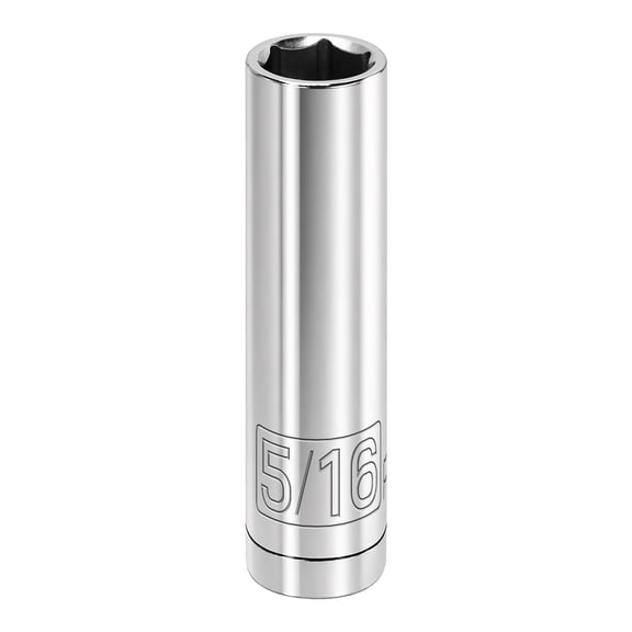 Powerbuilt 1/4 Inch Drive x 5/16 Inch 6 Point Deep Socket - 648293